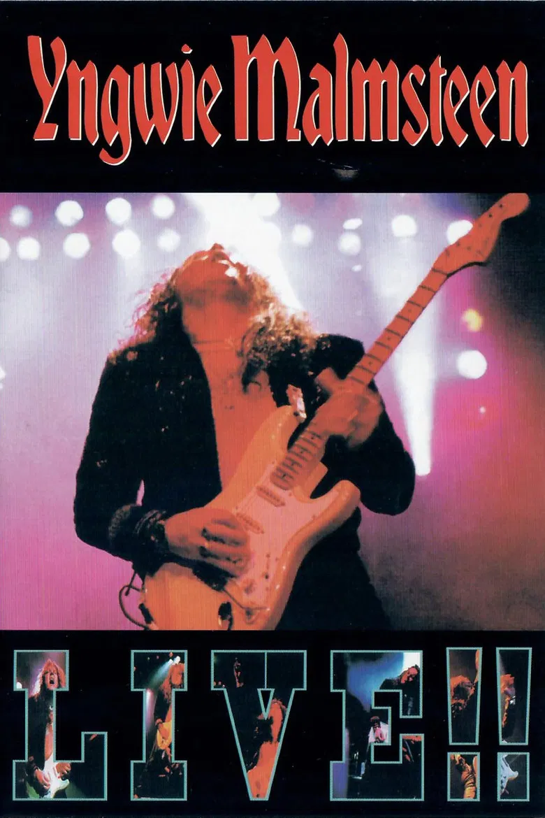 Yngwie Malmsteen: Live!! poster background