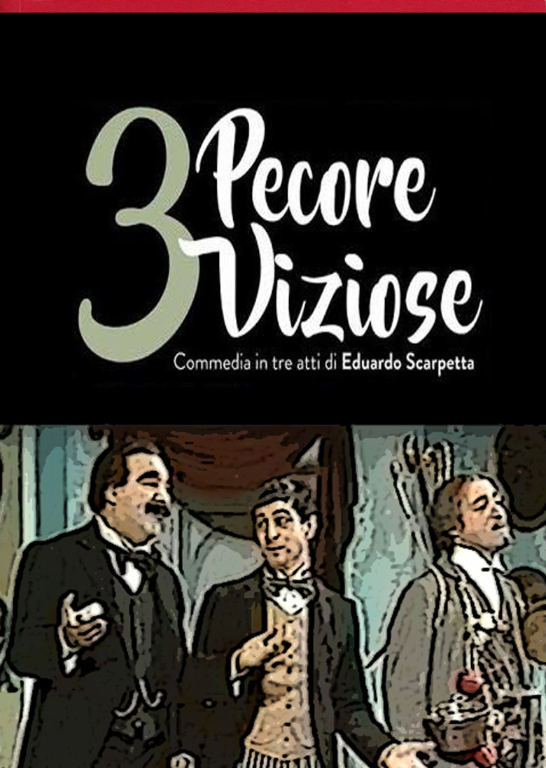Tre pecore viziose poster background
