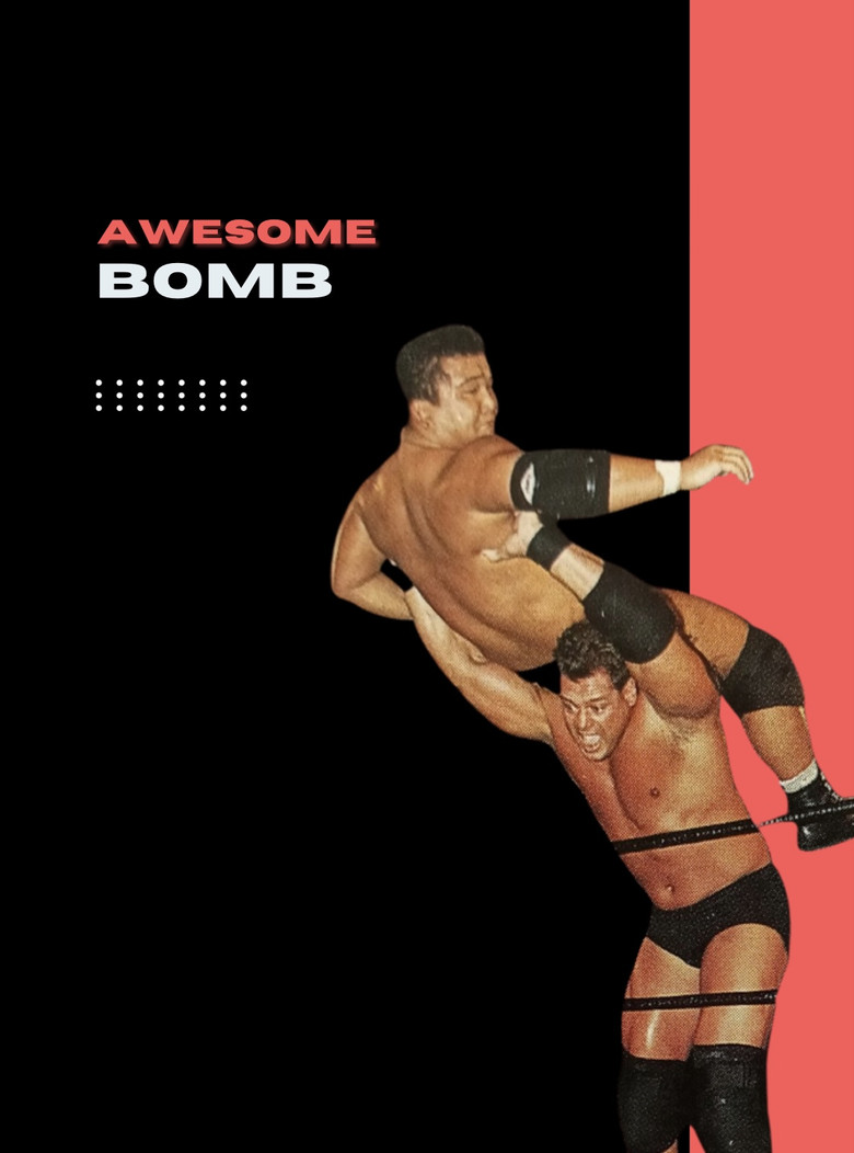 AWESOME BOMB poster background