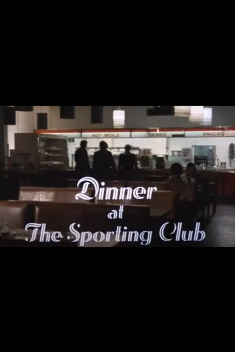 Dinner at the Sporting Club poster background
