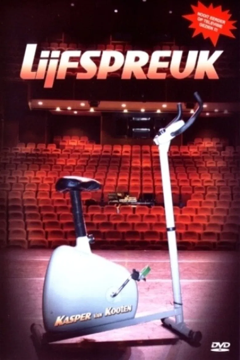 Kasper van Kooten: Lijfspreuk poster background