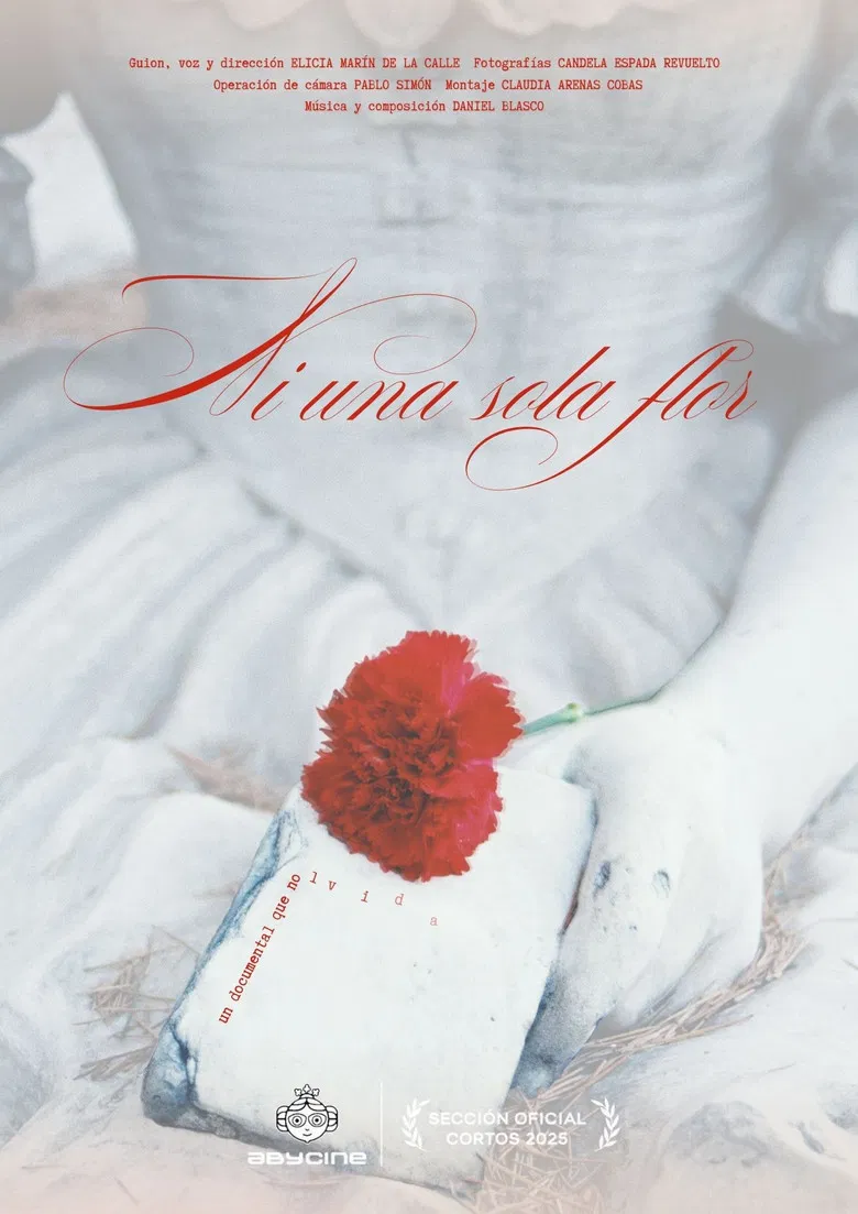 Ni una sola flor poster background