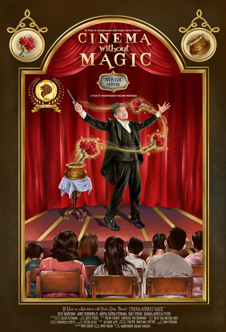 Cinema Without Magic poster background