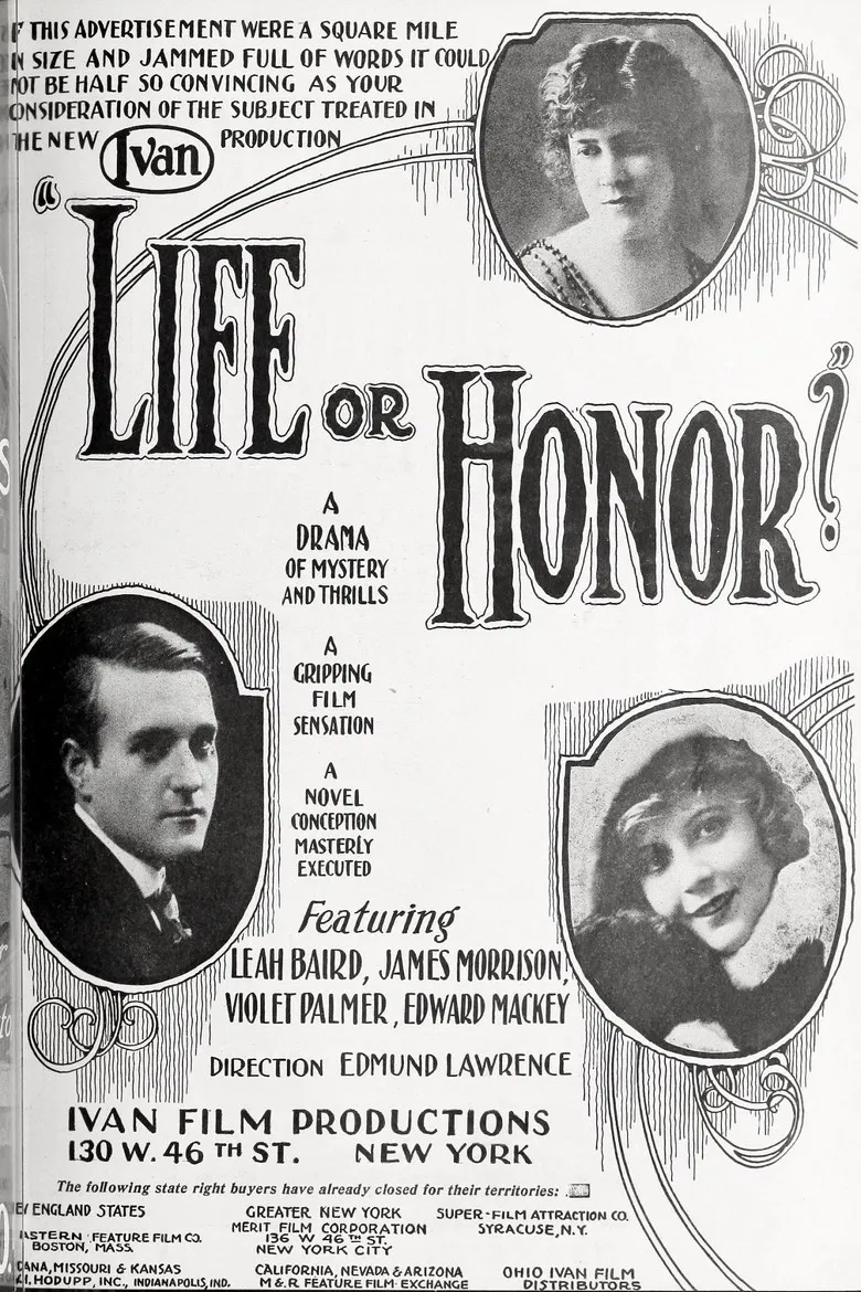 Life or Honor? poster background
