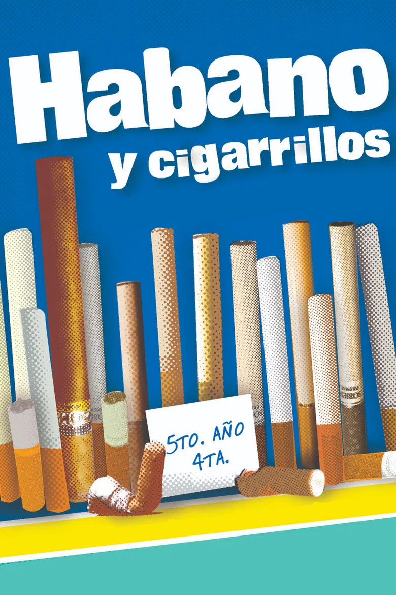Habano y cigarrillos poster background