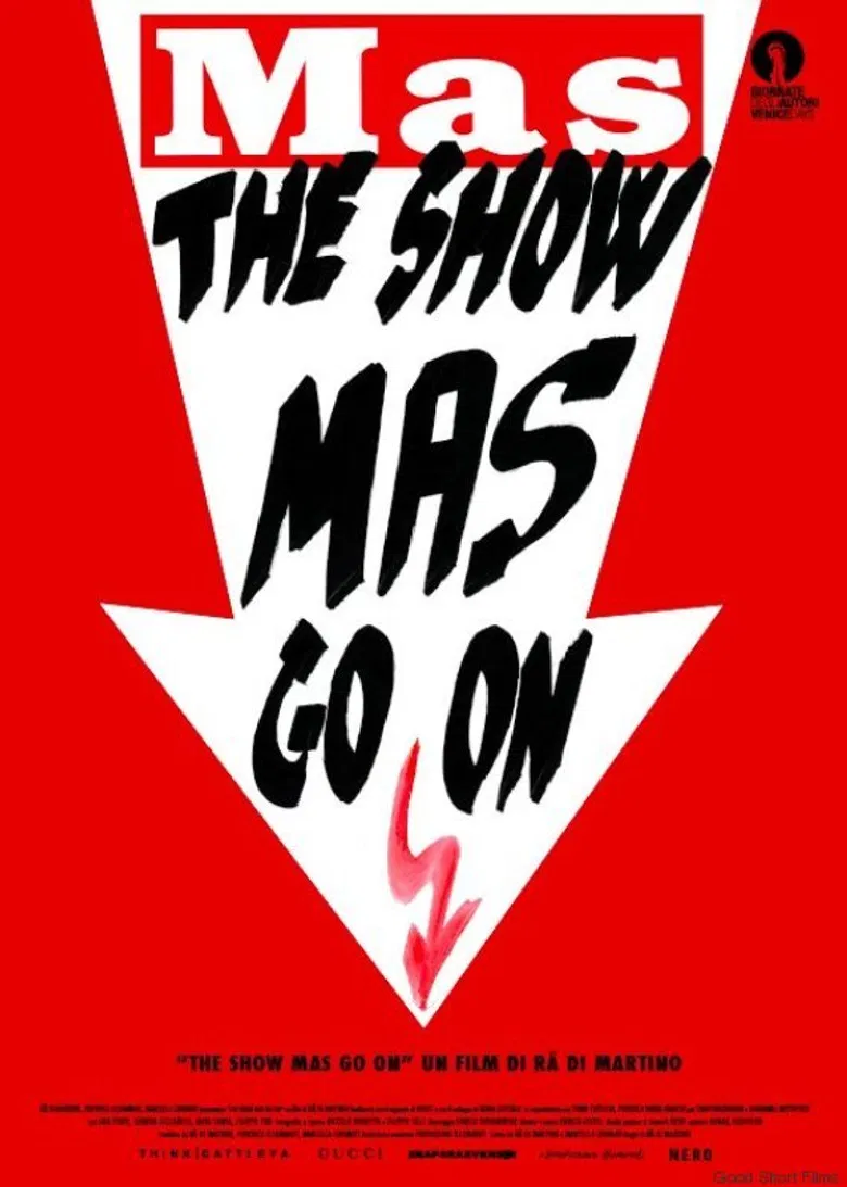 The show MAS go on poster background