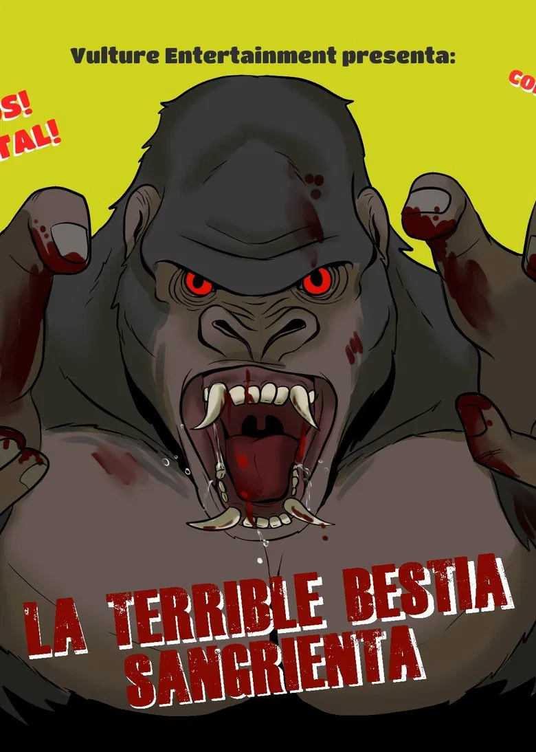 La terrible bestia sangrienta poster background
