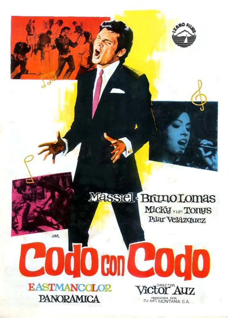 Codo con codo poster background