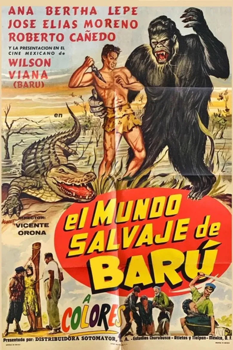 El mundo salvaje de Barú poster background