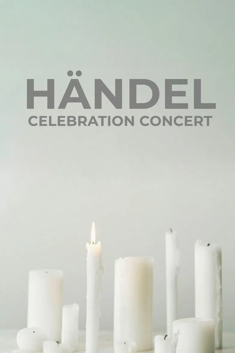 Händel Celebration Concert poster background