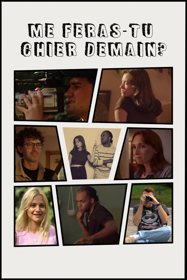 Me feras-tu chier demain? poster background