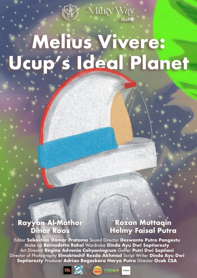 Melius Vivere: Ucup's Ideal Planet poster background