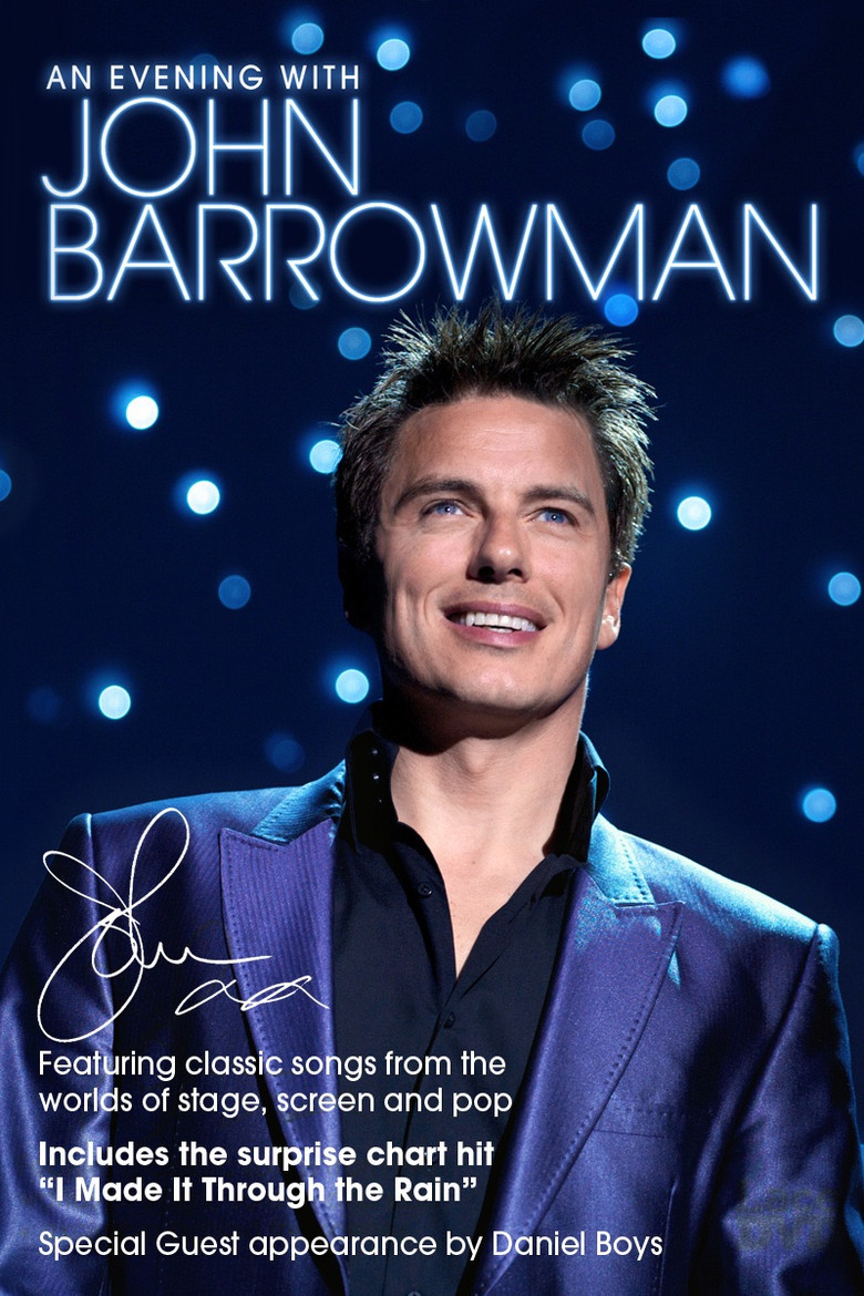 An Evening with John Barrowman poster background