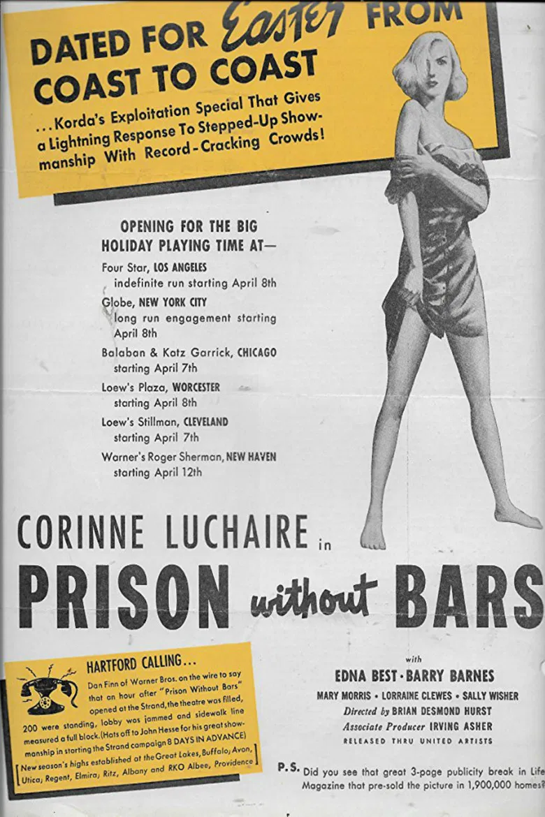 Prison Without Bars poster background