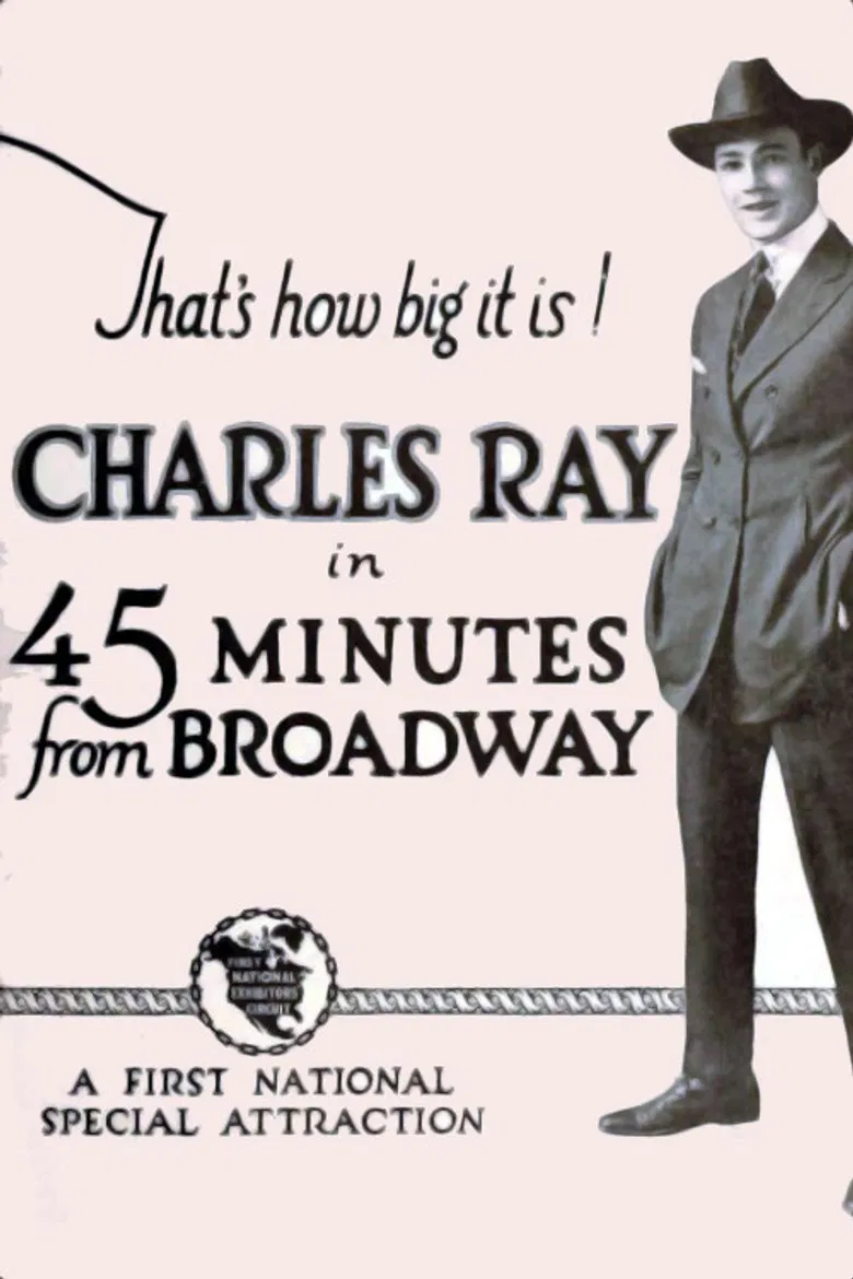 45 Minutes from Broadway poster background