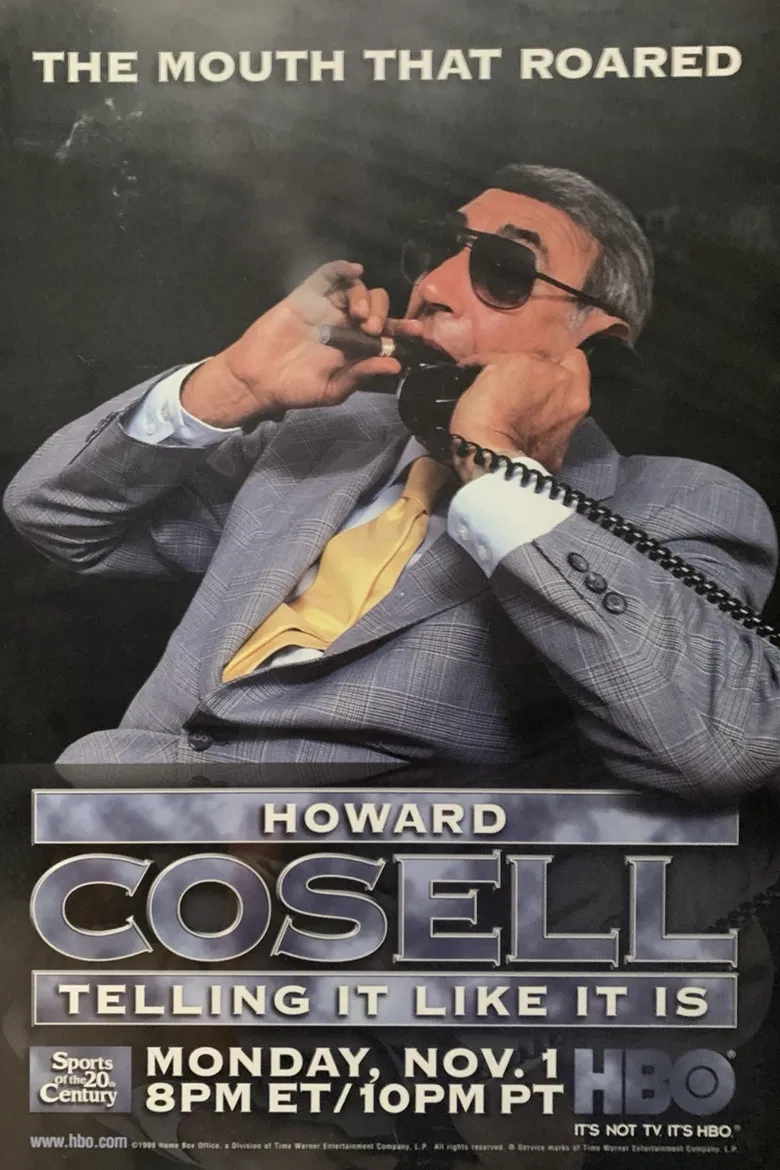 Howard Cosell: Telling It Like It Is poster background