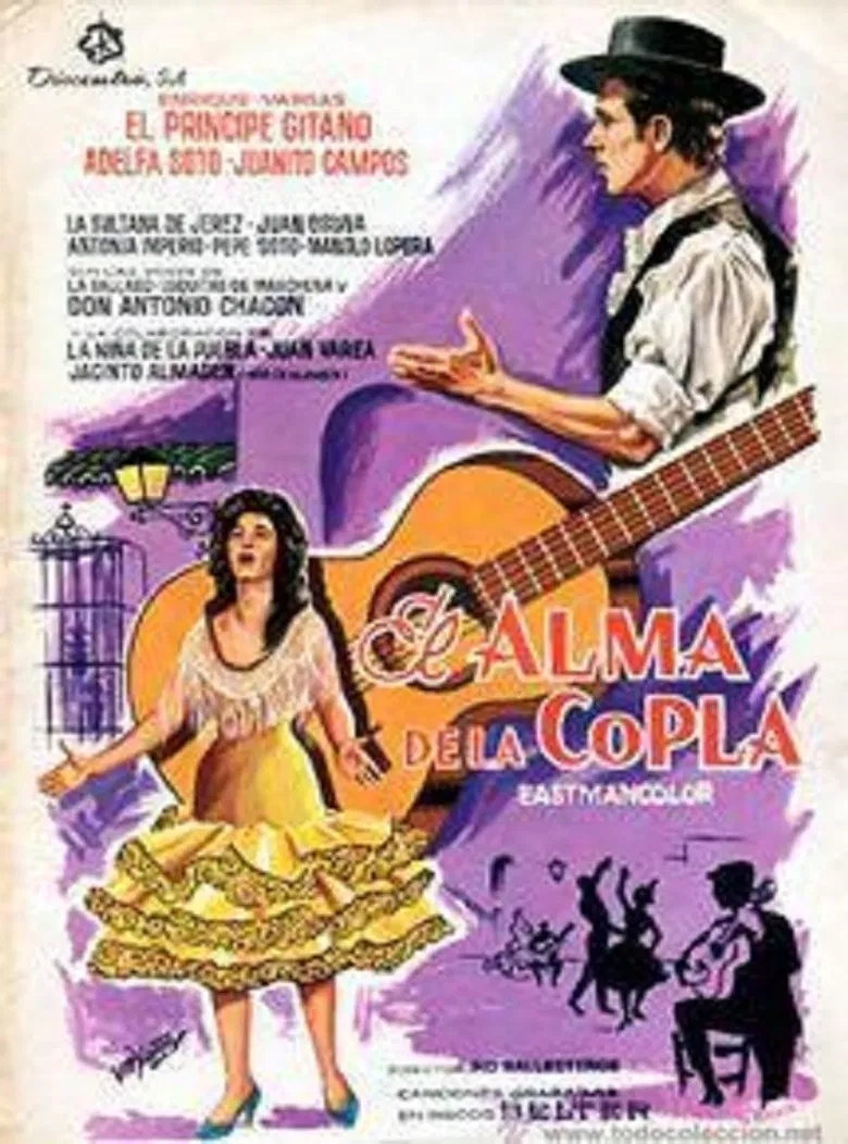 El alma de la copla poster background