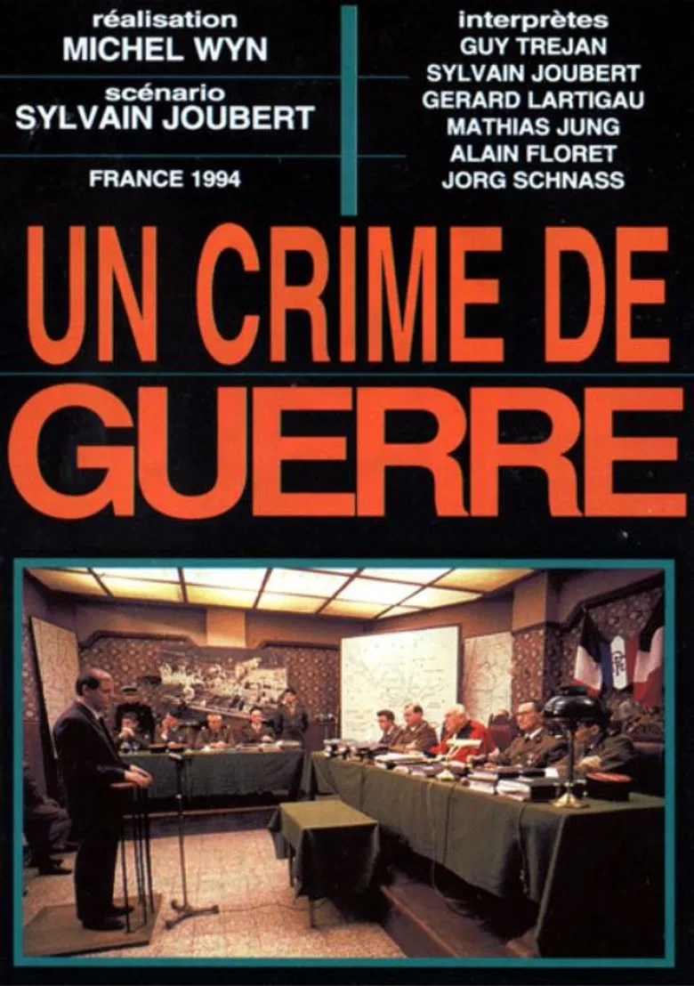 Un crime de guerre poster background