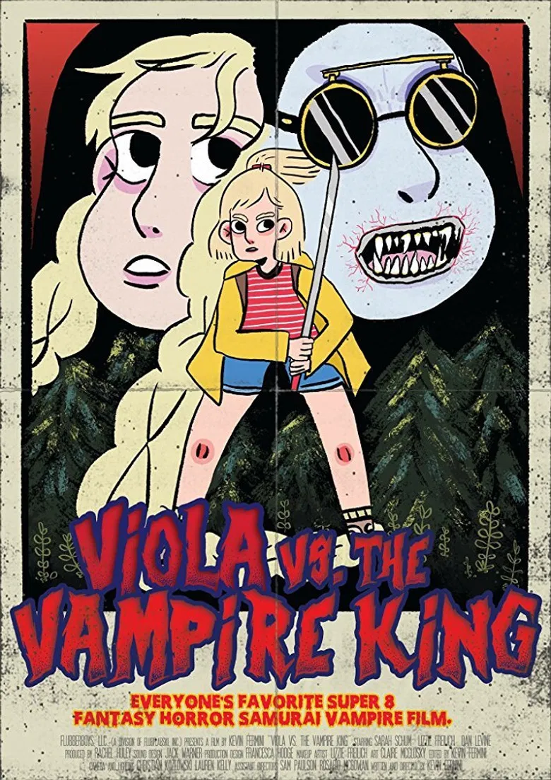 Viola vs. The Vampire King poster background