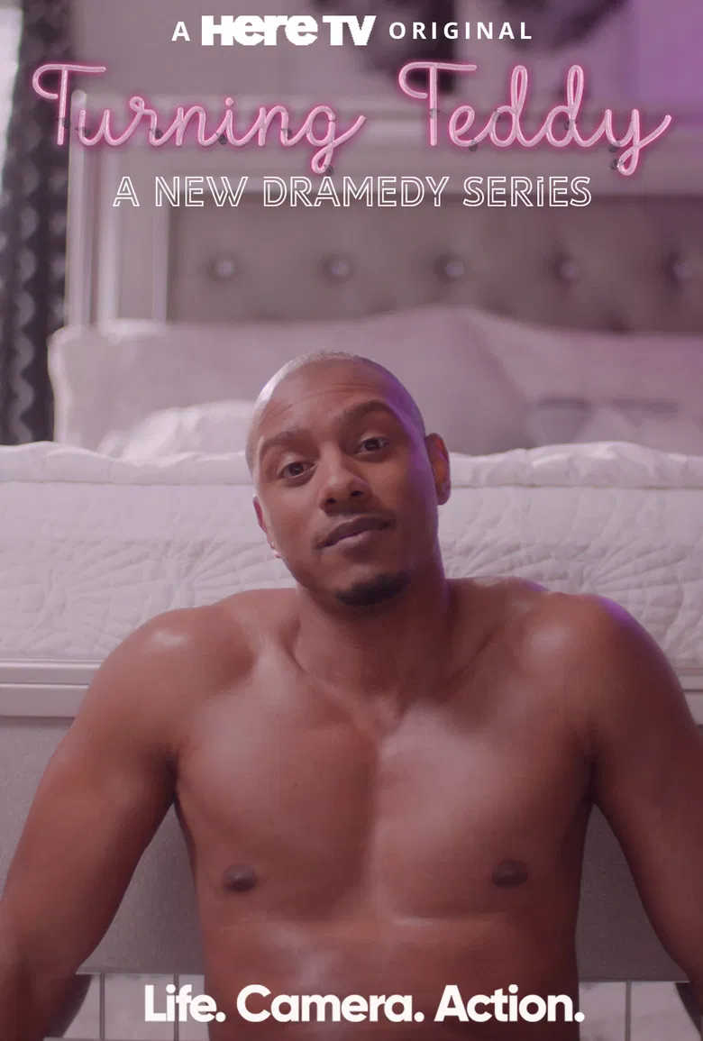 Turning Teddy poster background