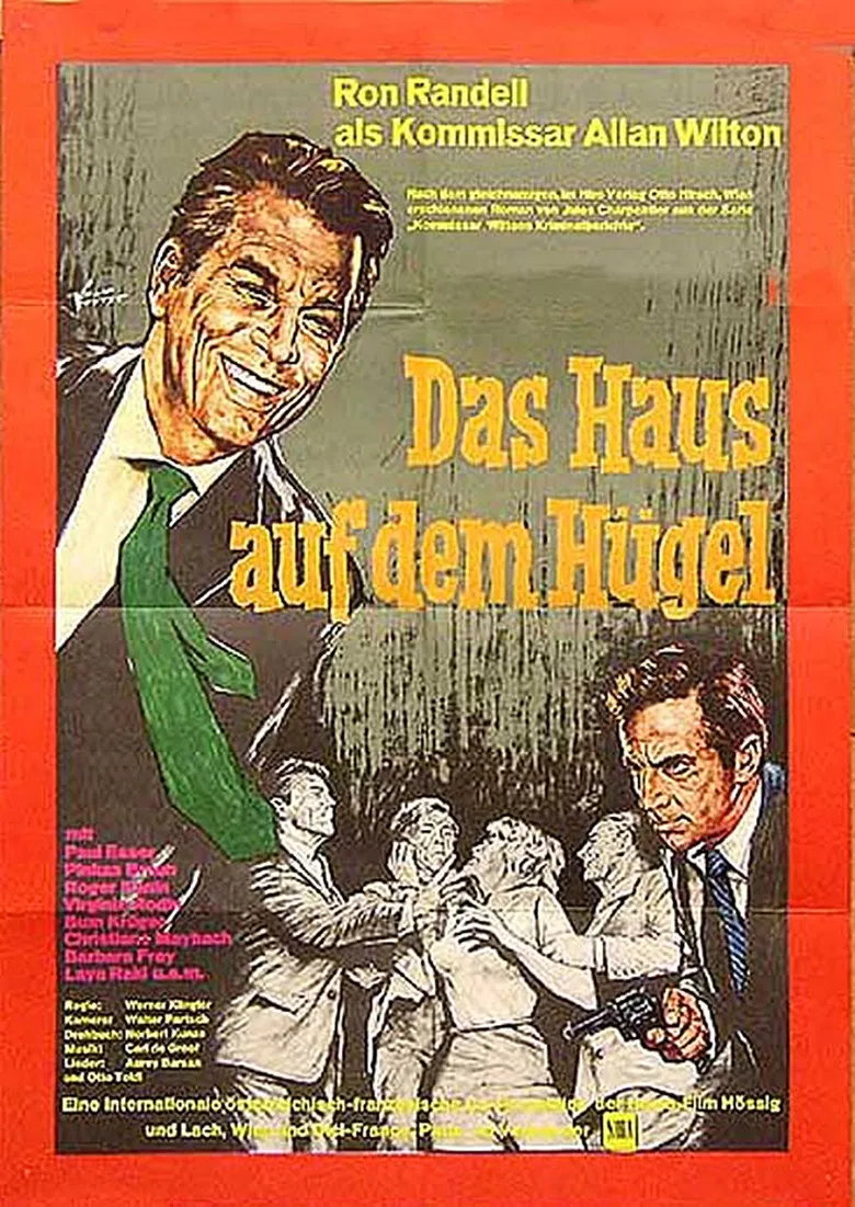 Das Haus auf dem Hügel poster background