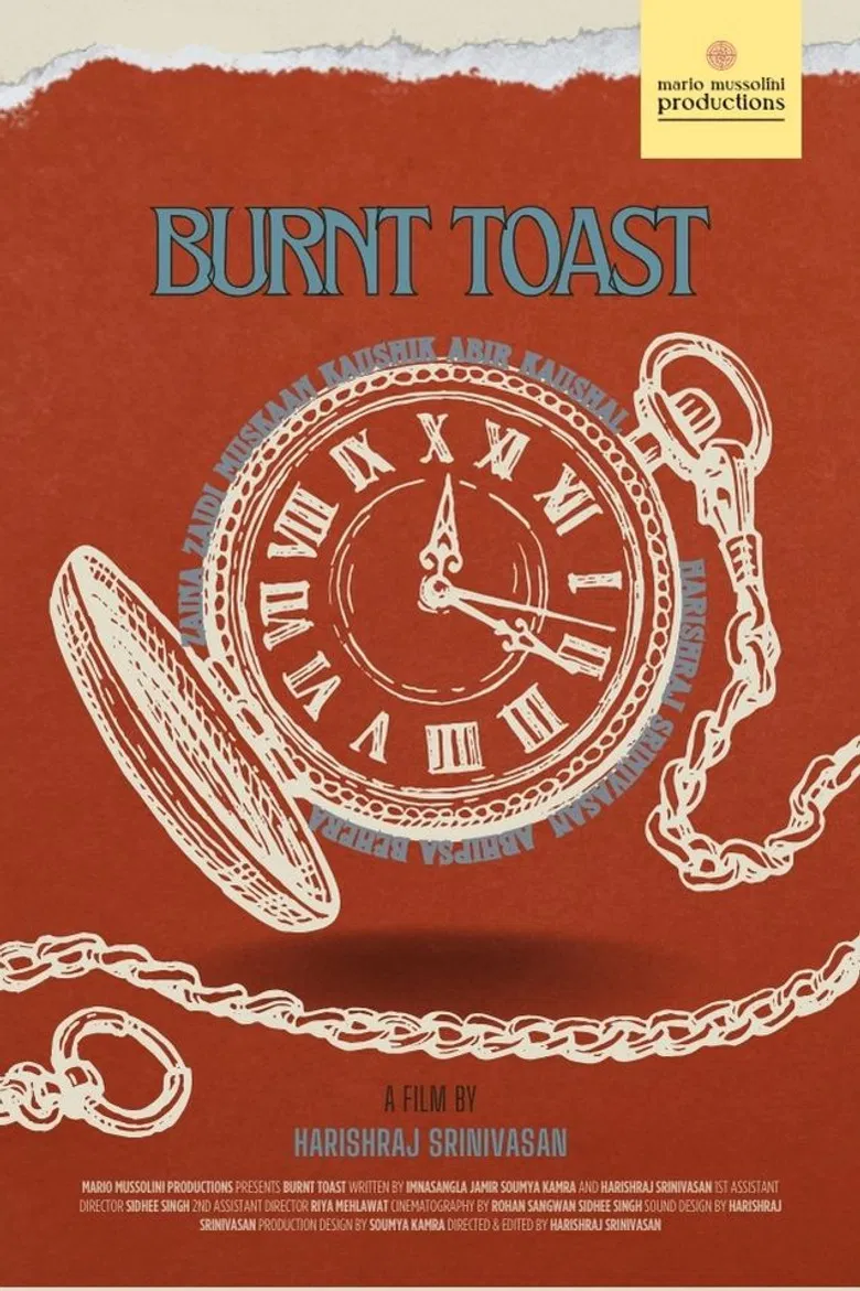 burnt toast poster background