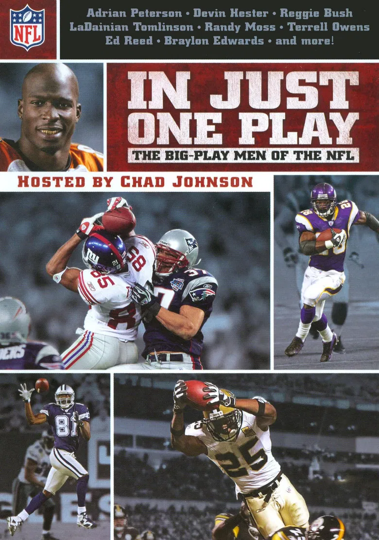 In Just One Play: The Big-Play Men of the NFL poster background