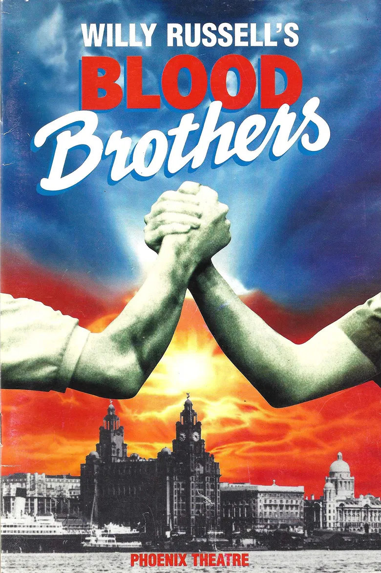 Blood Brothers poster background