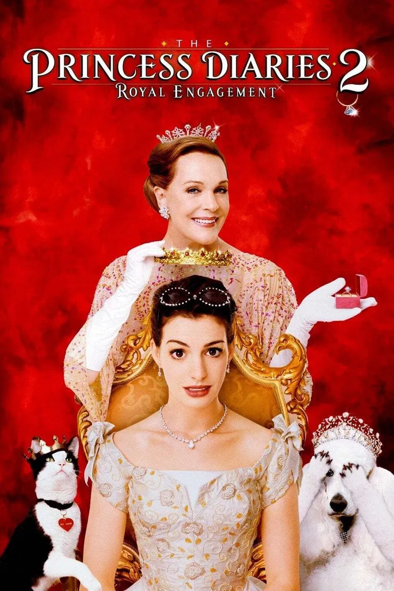 On the Set: The Princess Diaries 2 – Royal Engagement poster background