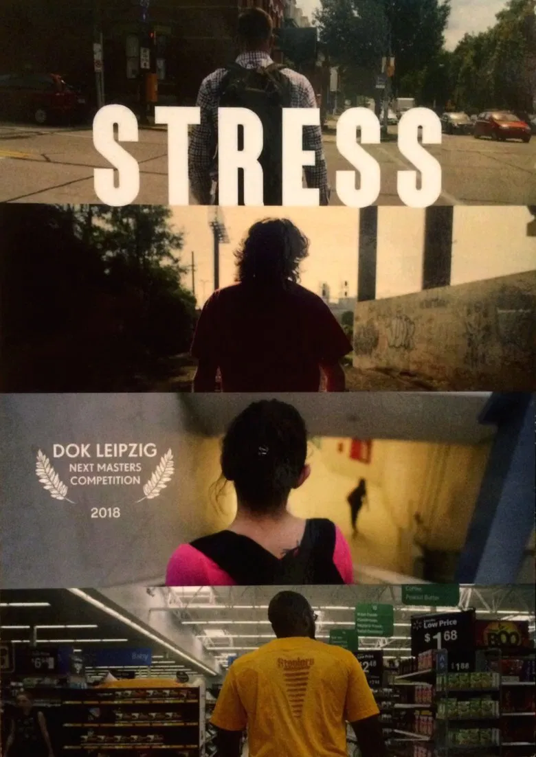 Stress poster background