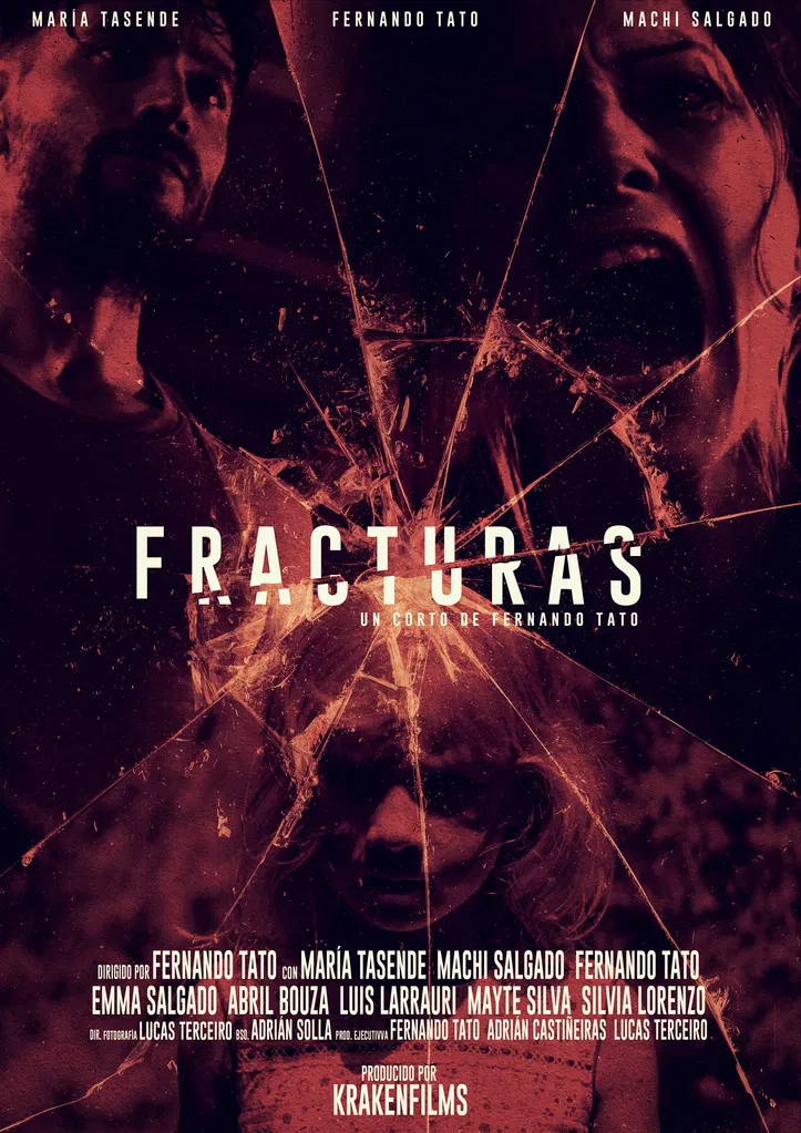 Fractures poster background