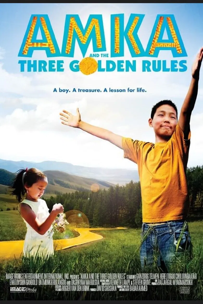 Amka and the Three Golden Rules poster background