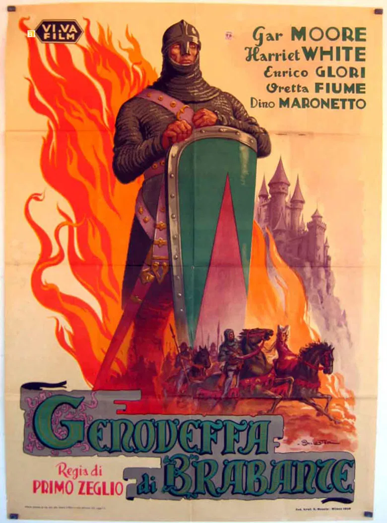 Genoveffa di Brabante poster background