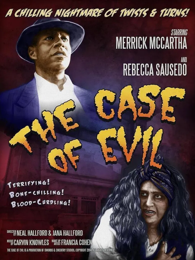 The Case of Evil poster background
