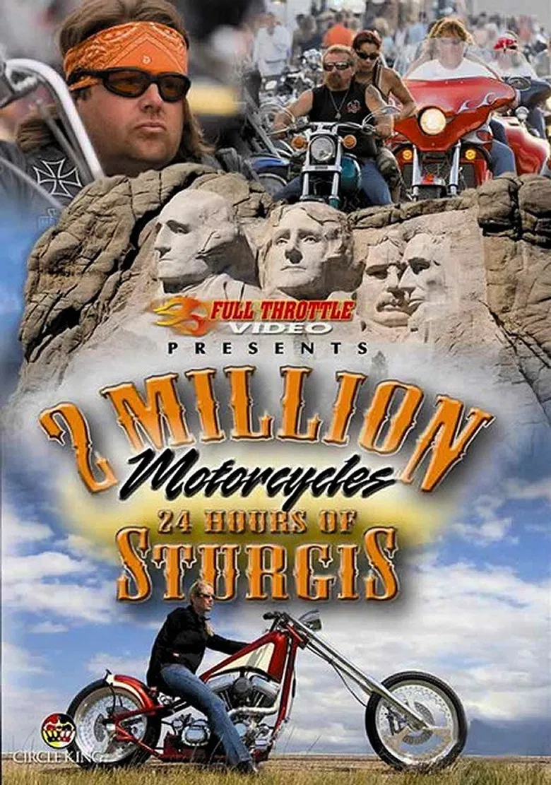 2 Million Motorcycles: 24 Hours of Sturgis poster background