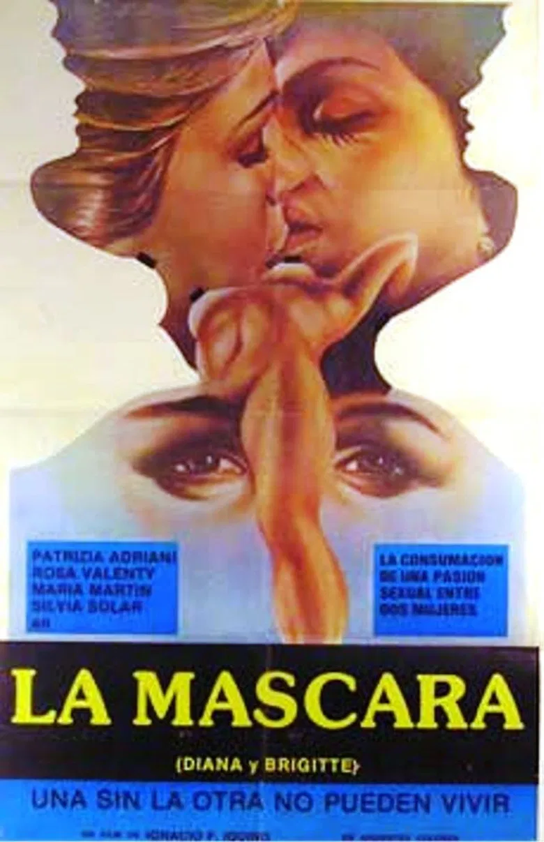 La máscara poster background