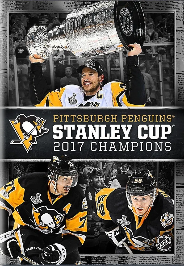 Pittsburgh Penguins Stanley Cup 2017 Champions poster background