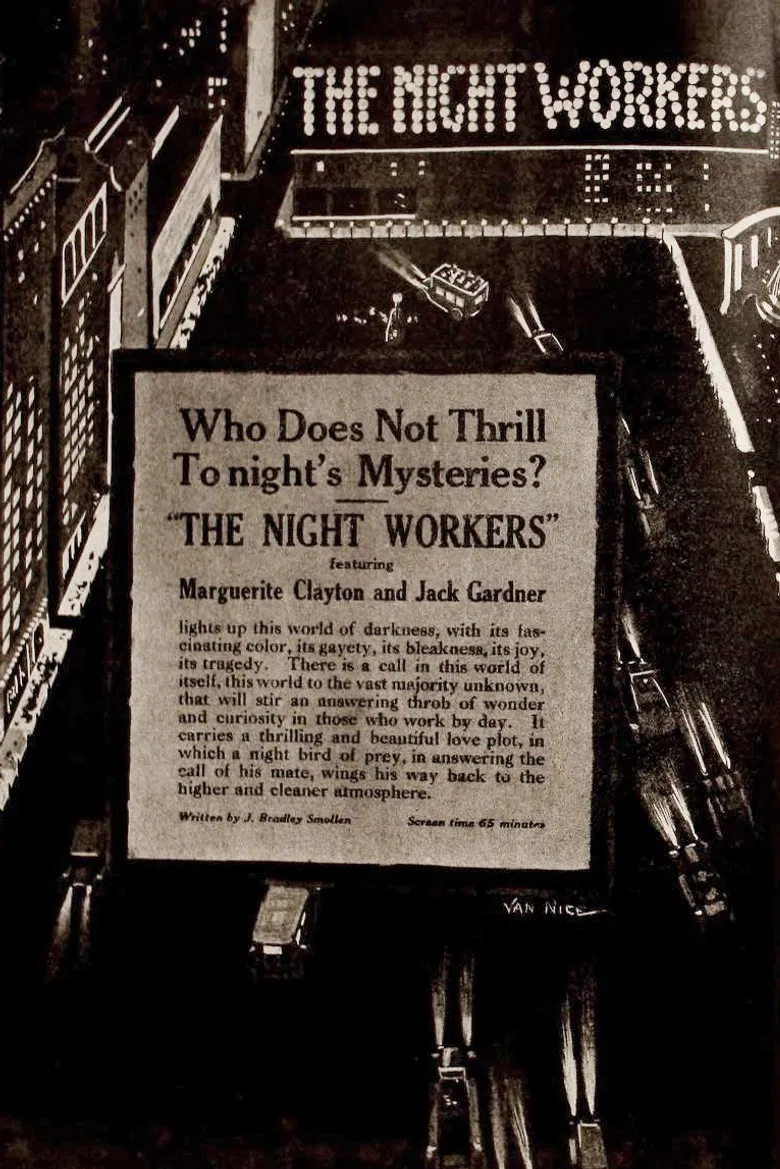 The Night Workers poster background