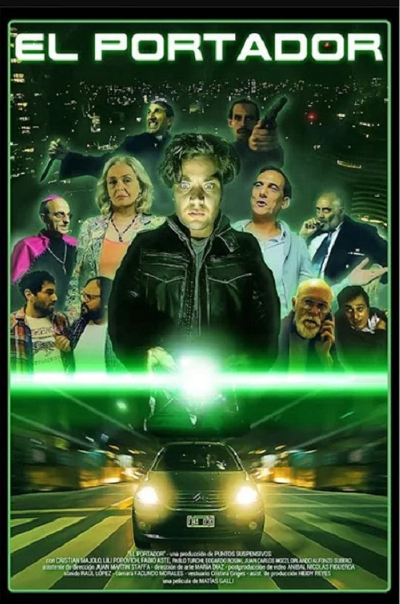 El portador poster background