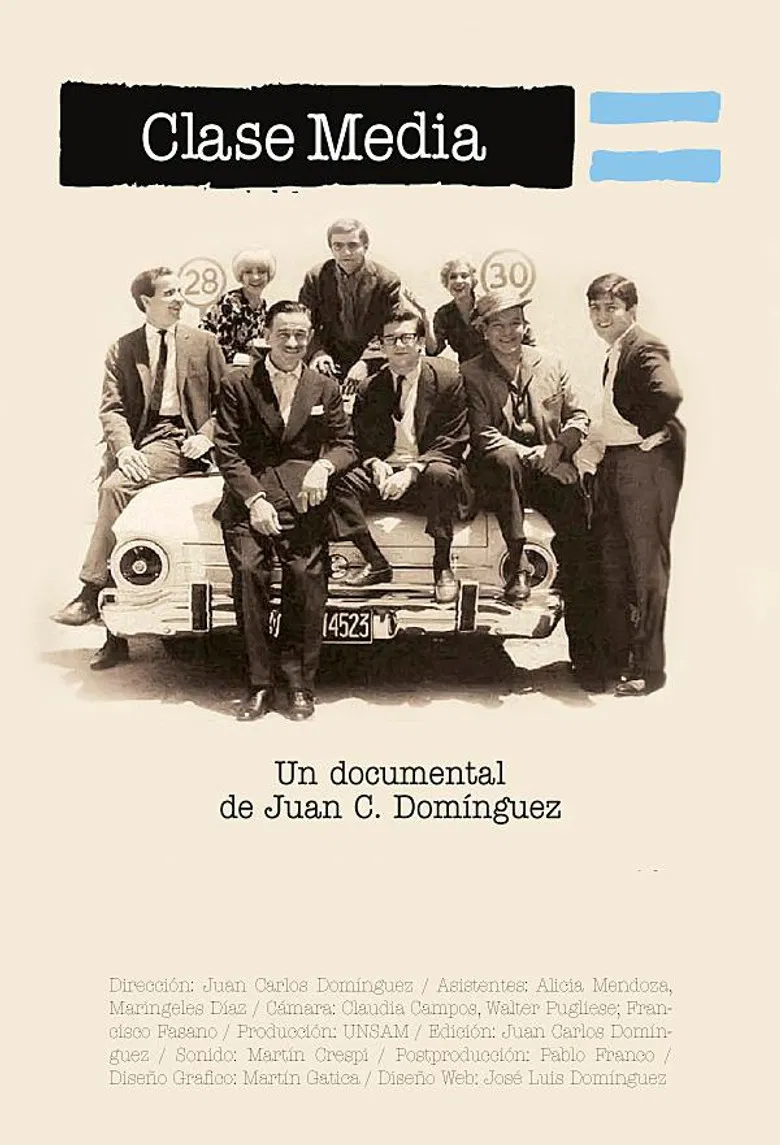 Clase media poster background