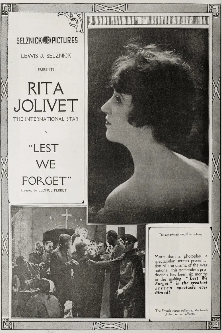Lest We Forget poster background