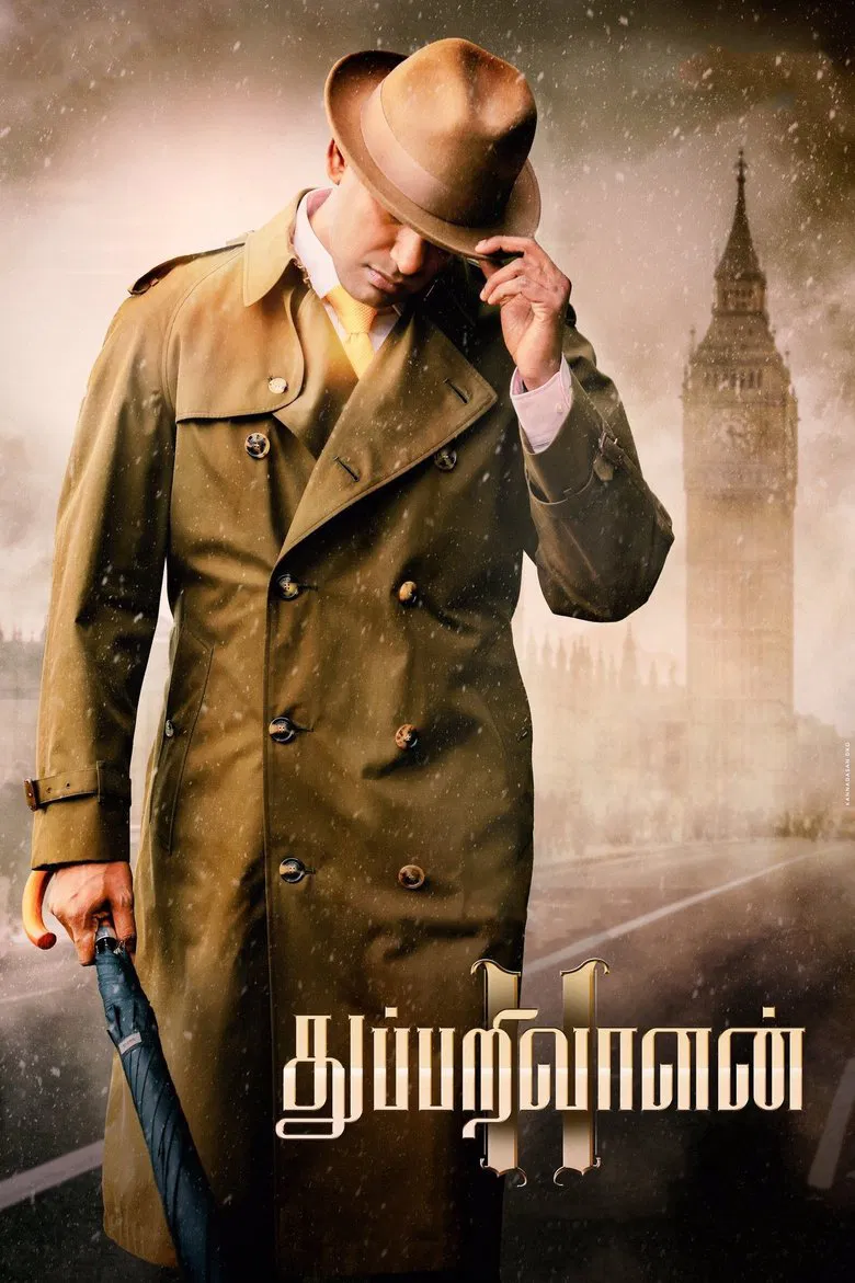 Thupparivaalan II poster background