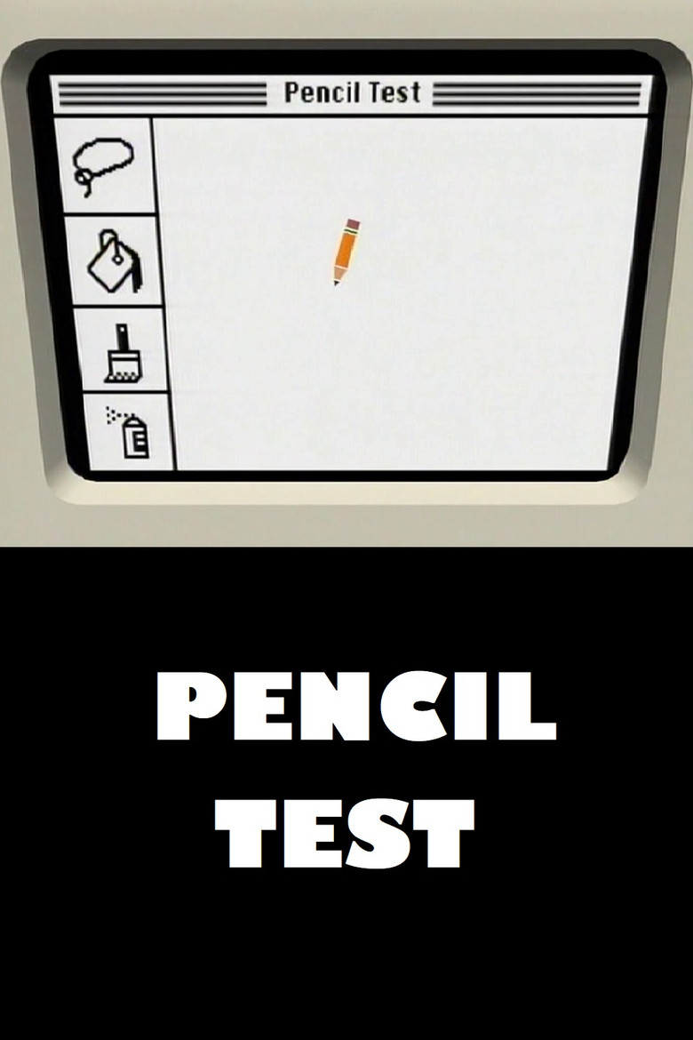 Pencil Test poster background