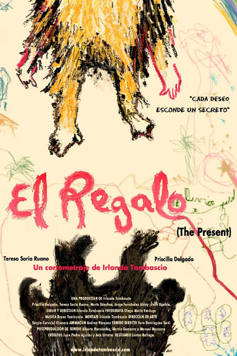 The Present poster background