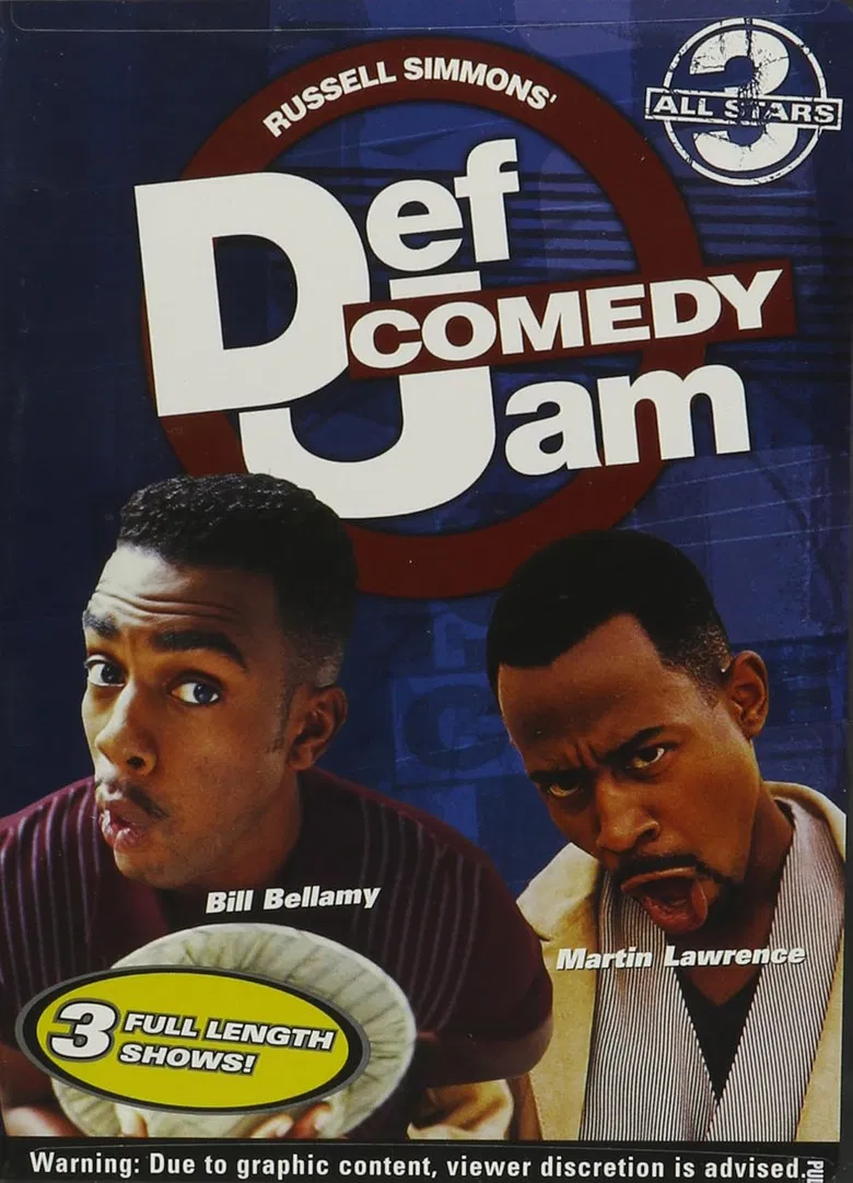 Def comedy Jam - All stars 3 poster background