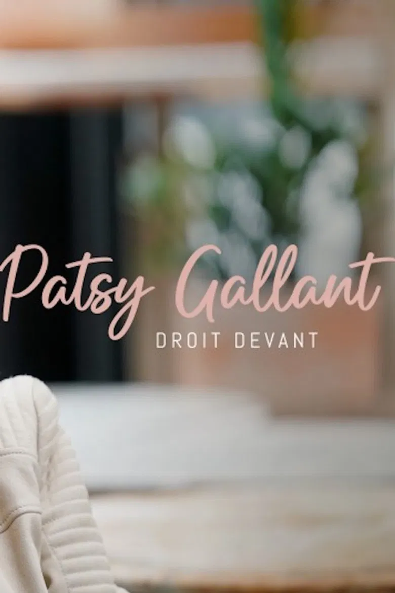Patsy Gallant: droit devant poster background