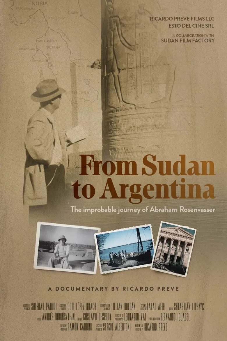 From Sudan to Argentina poster background