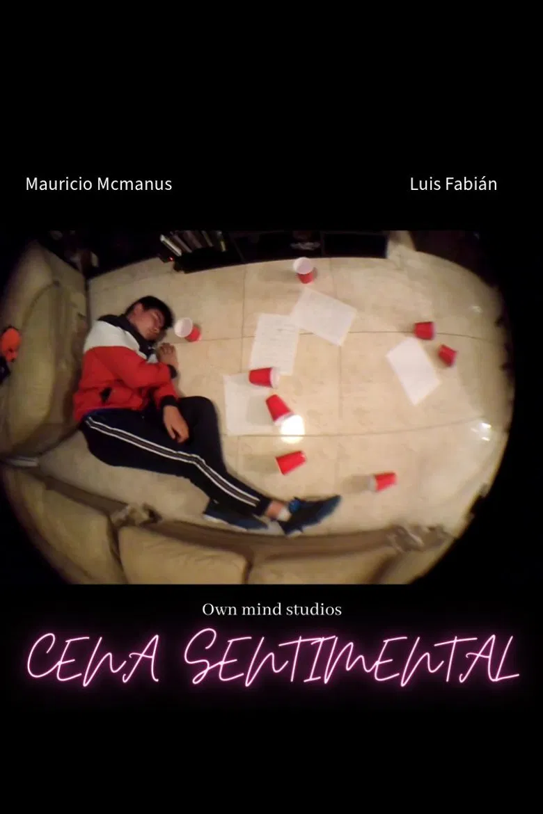 A sentimental dinner poster background