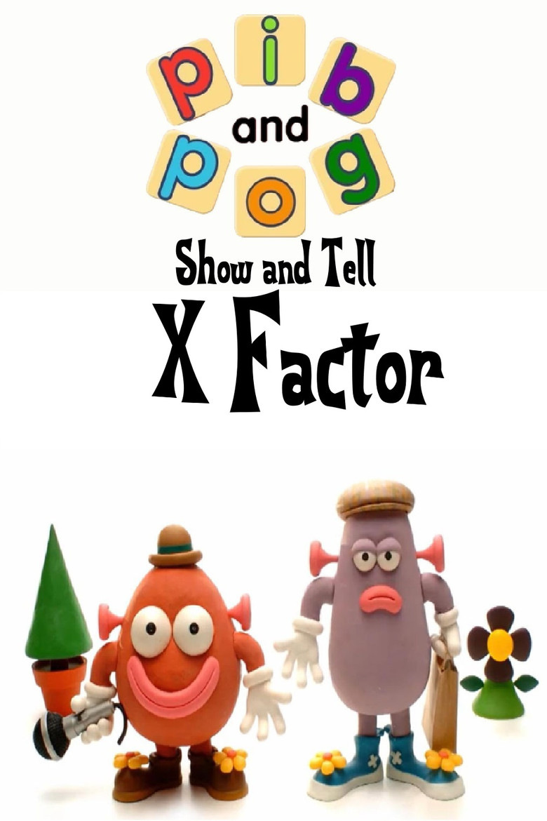 Pib and Pog: X Factor poster background