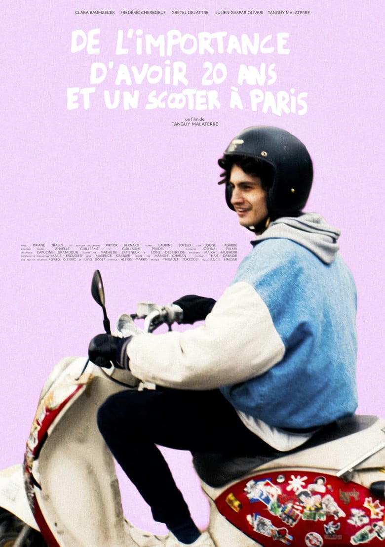De l’importance d’avoir 20 ans et un scooter à Paris poster background
